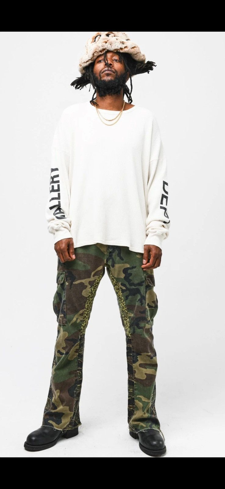 Distressed long sleeve