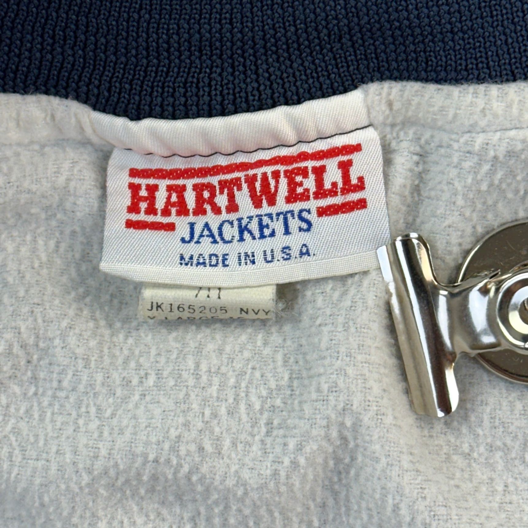 Coach VINTAGE Hartwell Coach Jacket Mens XL Blue USA 80s Tobacco Company Bomber Size US XL / EU 56 / 4 - 5 Thumbnail