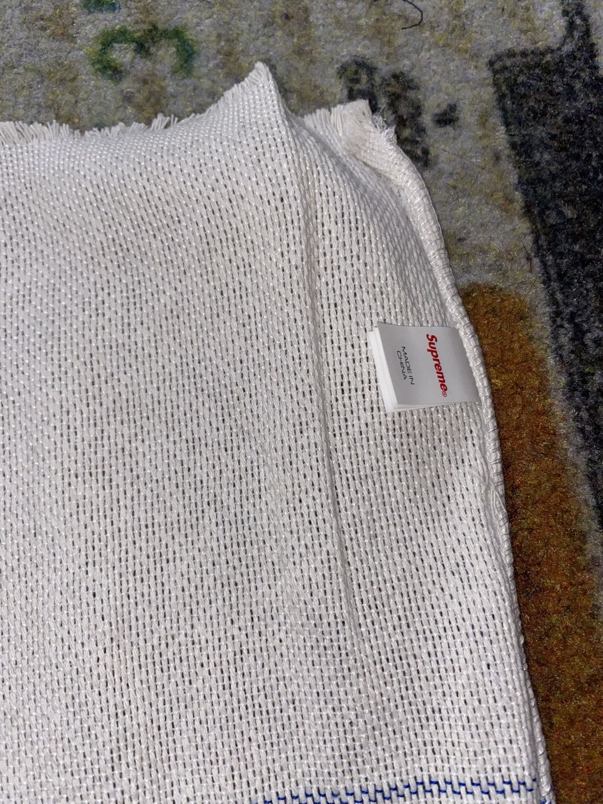 Supreme Supreme Shop Towel Blue Size ONE SIZE - 3 Thumbnail