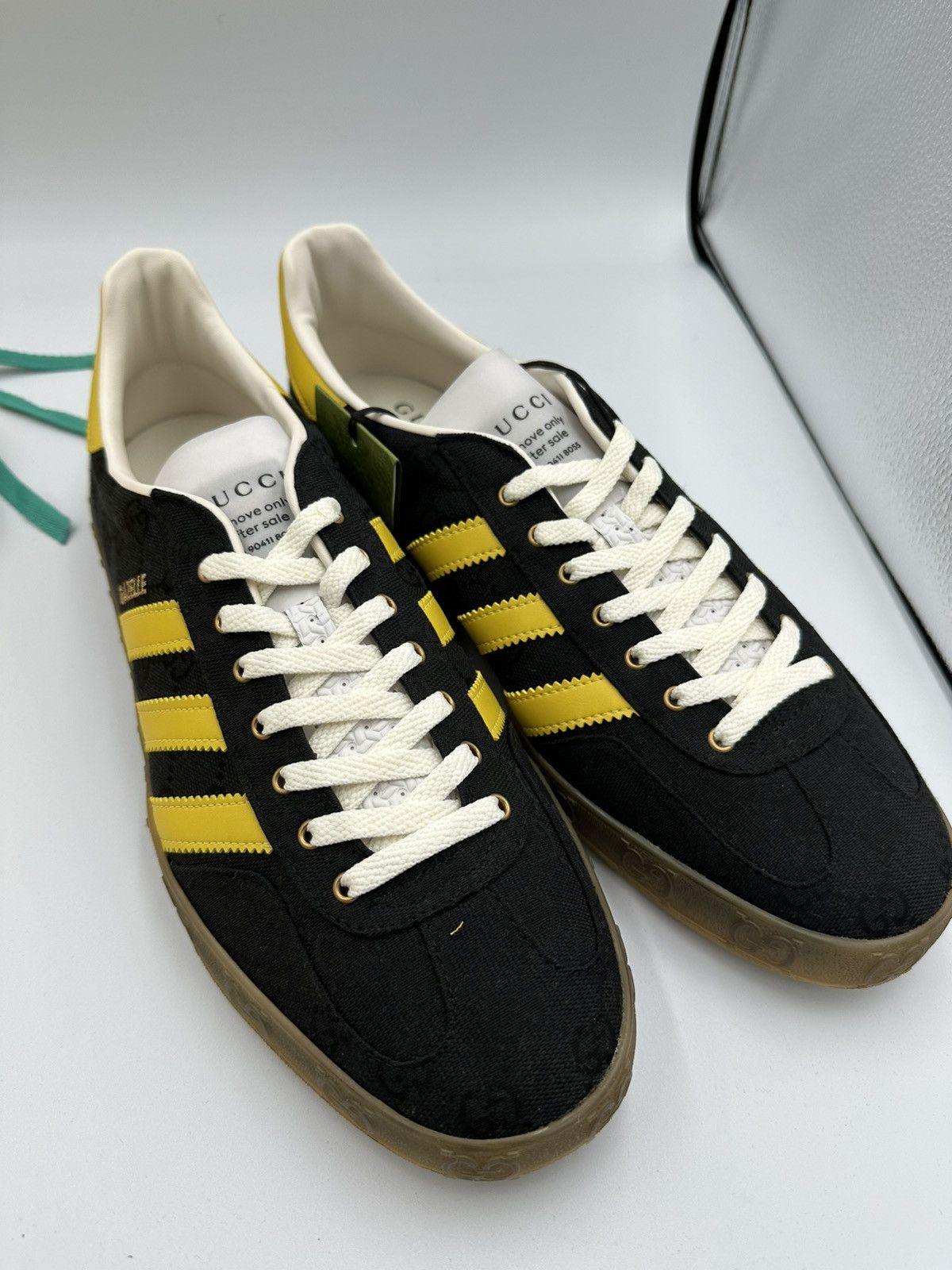 Adidas × Gucci Gucci x Adidas Samba Size US 12.5 / EU 45-46 - 16 Thumbnail