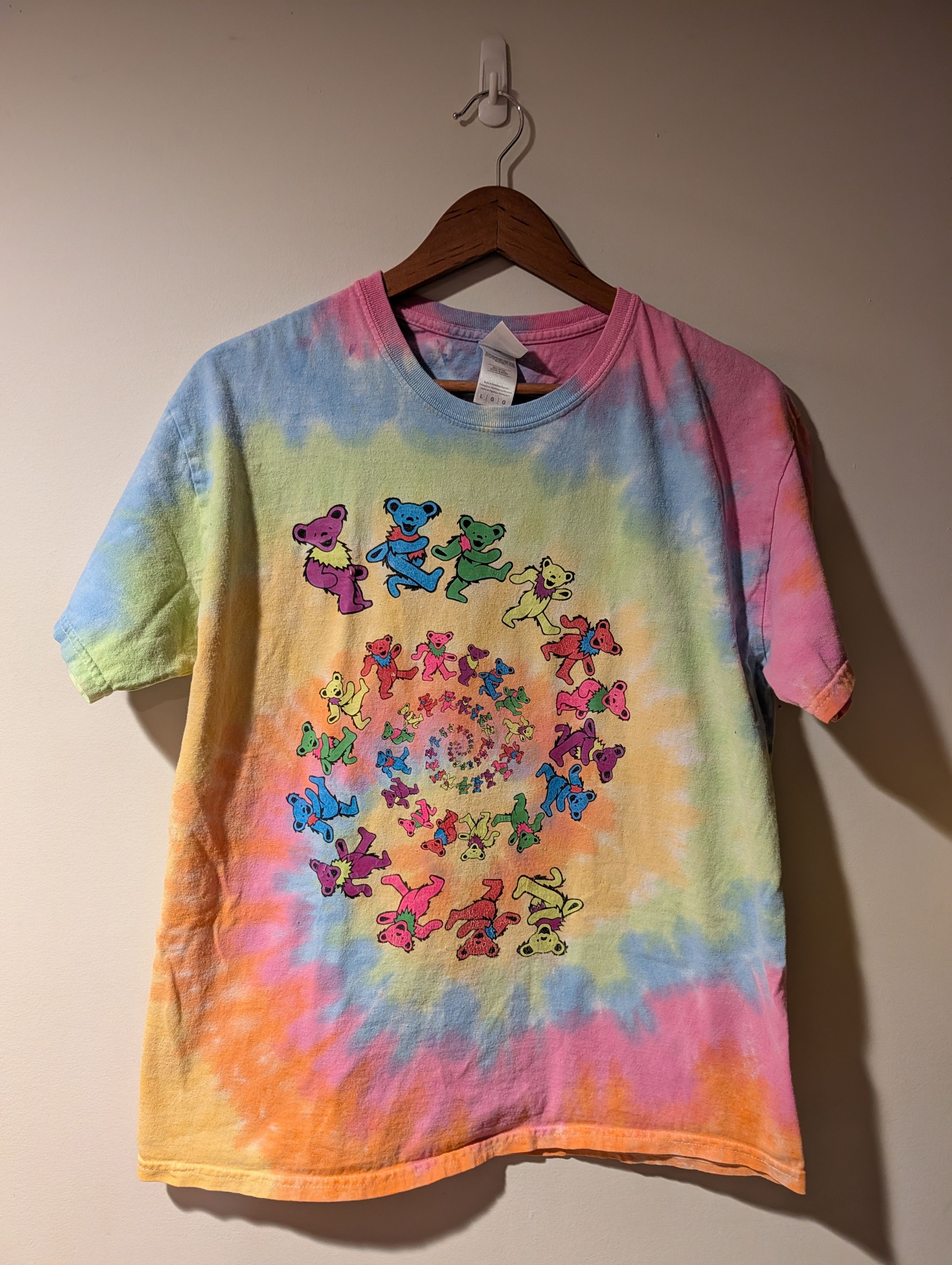 Grateful Dead Grateful Dead T-Shirt 2010's Steal Your Face Dancing Bears Size US L / EU 52-54 / 3 - 1 Thumbnail