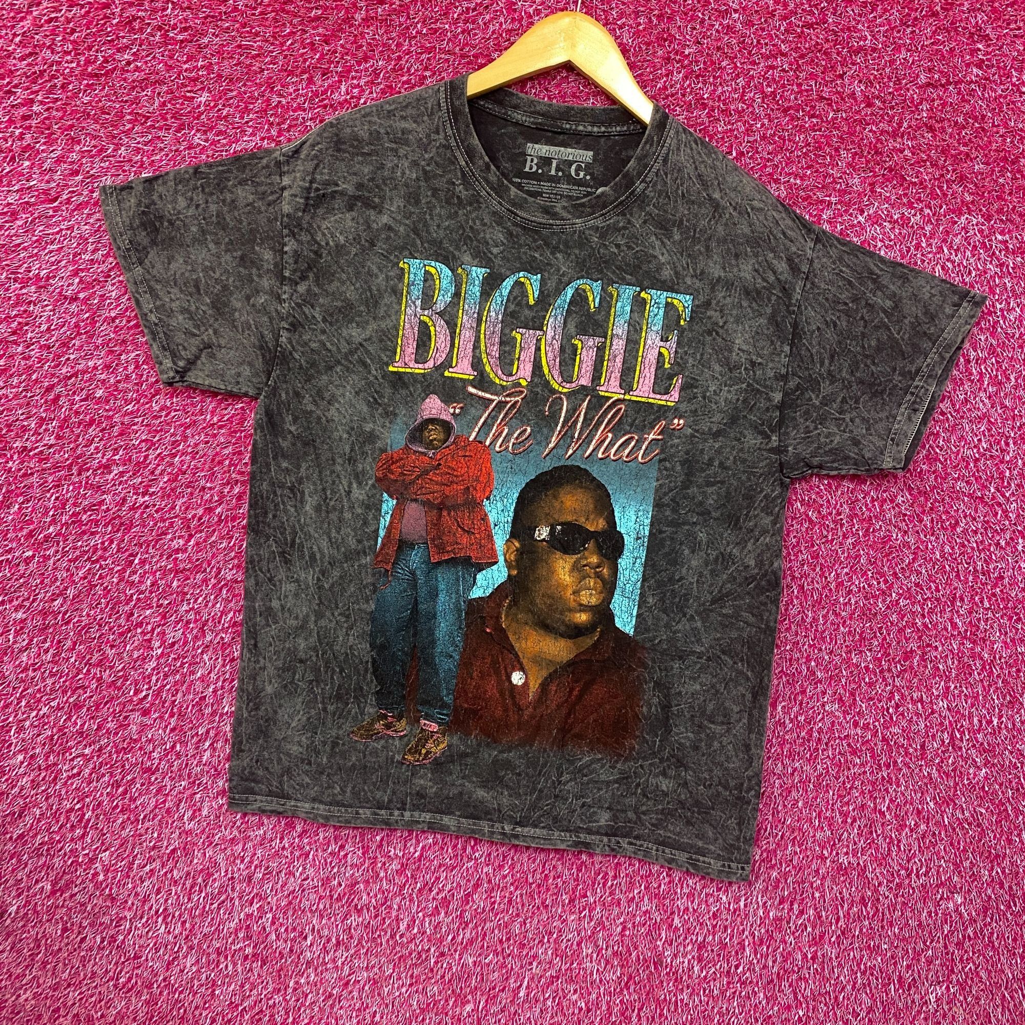 Rap Tees Biggie Smalls The What Ready to Die Album Art Hip Hop Tee La Size US L / EU 52-54 / 3 - 2 Thumbnail