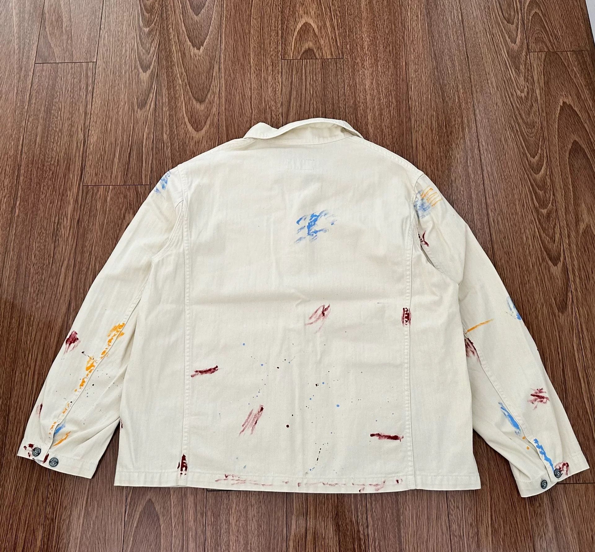Nigel Cabourn Nigel Cabourn Ink Paint Jacket Size US M / EU 48-50 / 2 - 2 Thumbnail
