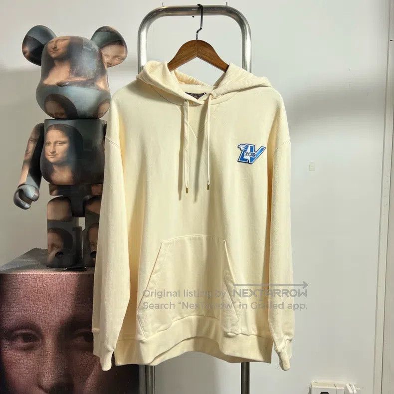 Louis Vuitton Louis Vuitton Embroidered logo hoodie Size US XL / EU 56 / 4 - 1 Thumbnail