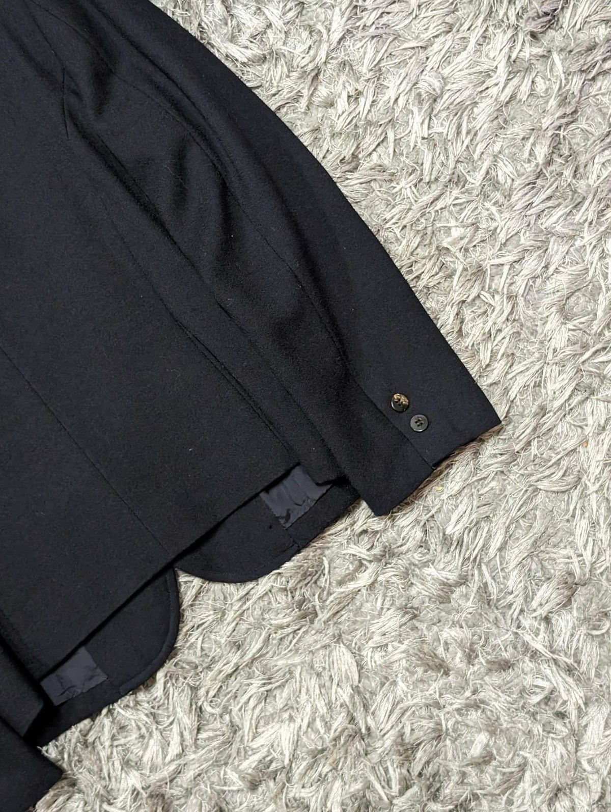 Comme des Garcons × Rei Kawakubo × Vintage 🔥Vintage AD1990 CdG TRICOT Wool Nice Design Blazer Size 36R - 10 Thumbnail