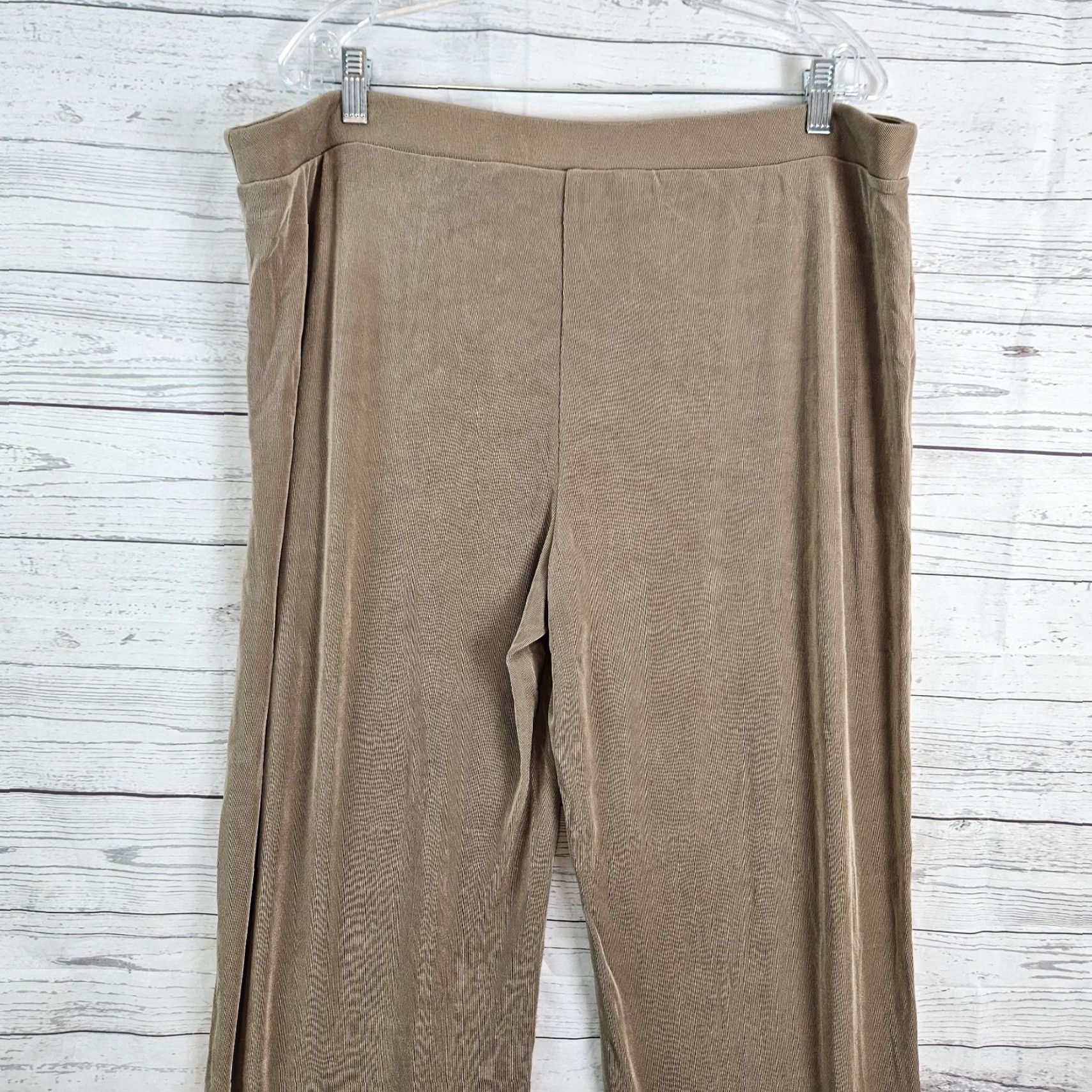 Vintage Chico's Travelers Womens Pants XL Pull On High Rise Travel Dress Pants Brown Size 40" / US 18 - 4 Thumbnail