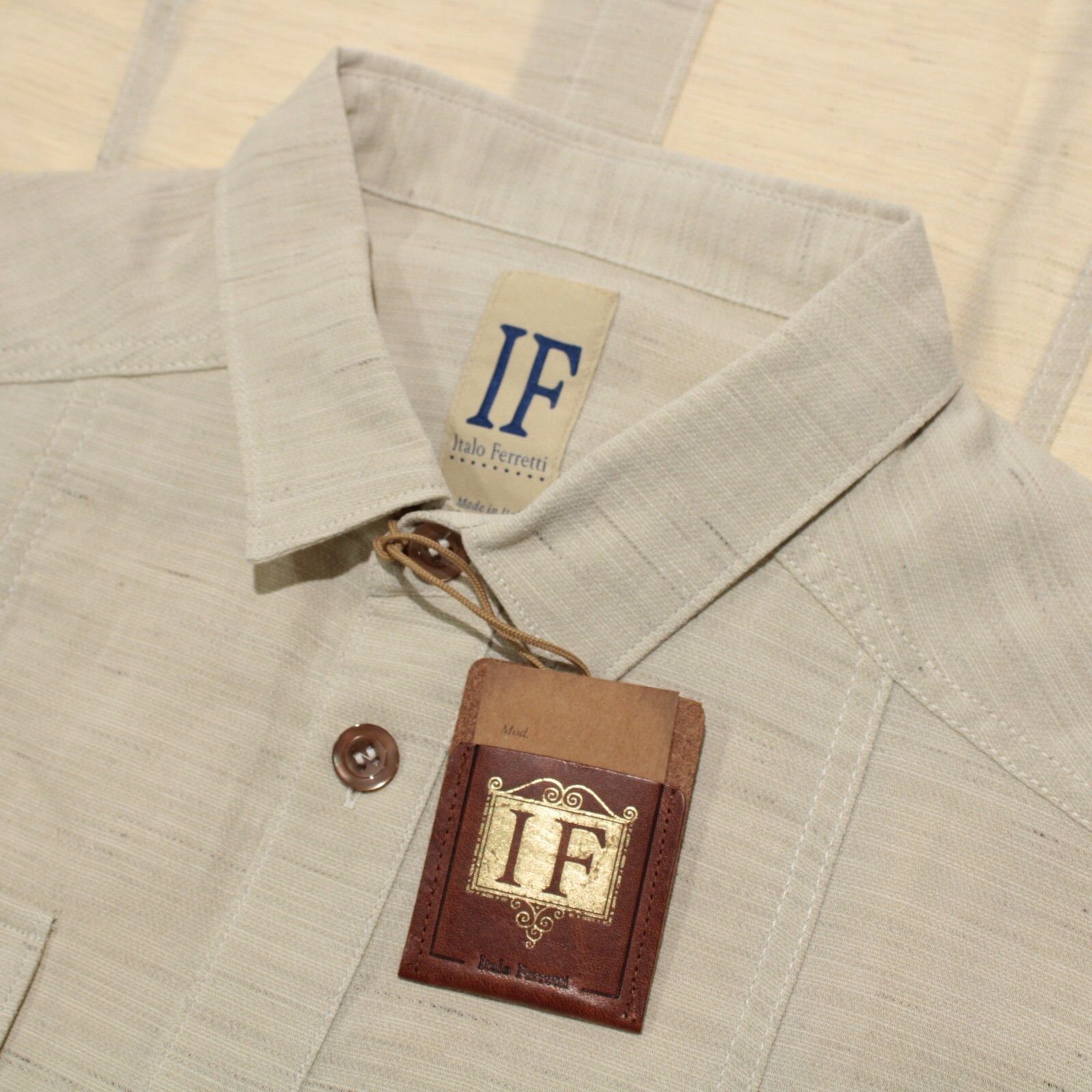 Other Italo Ferretti New with tags Shirt Size XL US In Beige Size US XL / EU 56 / 4 - 1 Thumbnail