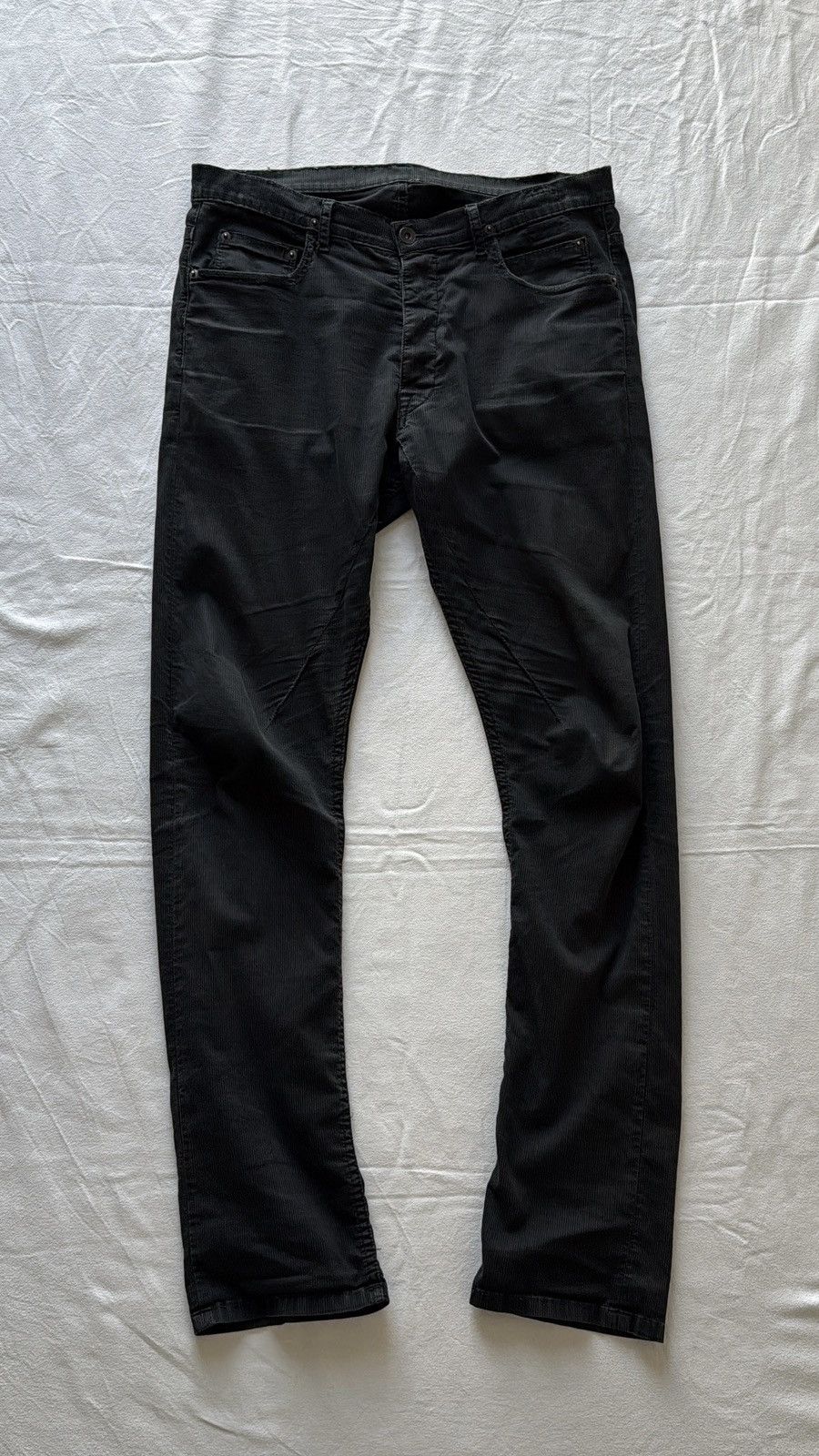 Rick Owens Drkshdw Rick Owens DRKSHDW Torrence Cut Pants Size US 30 / EU 46 - 1 Thumbnail