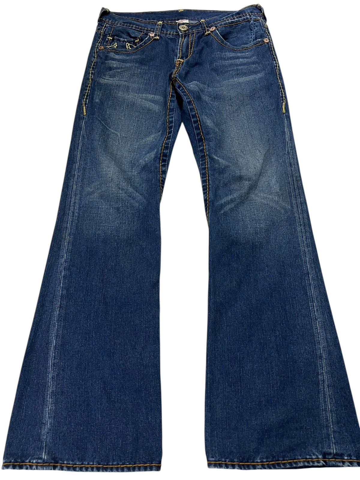 True Religion Vintage True Religion Billy Big T Flare Denim | Grailed