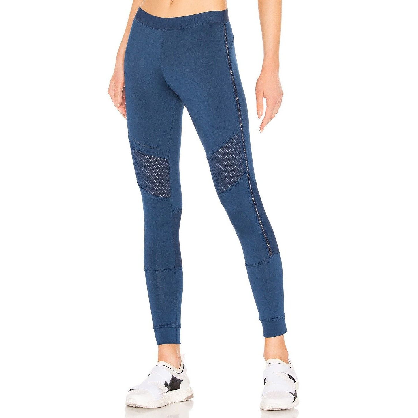 REVOLVE Adidas By Stella McCartney P Ess Mystery Blue Tights Size 26" / US 2 / IT 38 - 2 Thumbnail