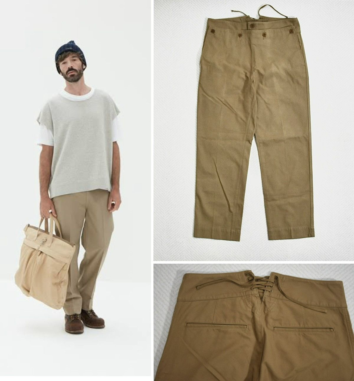 Visvim Visvim 22ss Holman Pants Dmgd size2 Size US 34 / EU 50 - 1 Thumbnail