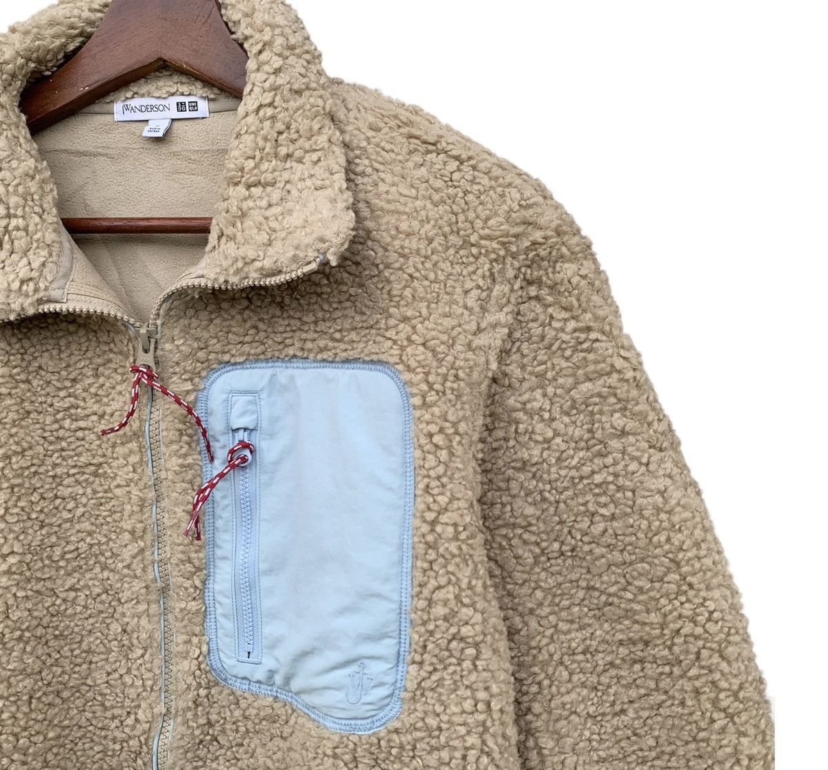 JW Anderson × Uniqlo JW ANDERSON Fleece Sherpa Jacket Size S / US 4 / IT 40 - 5 Thumbnail