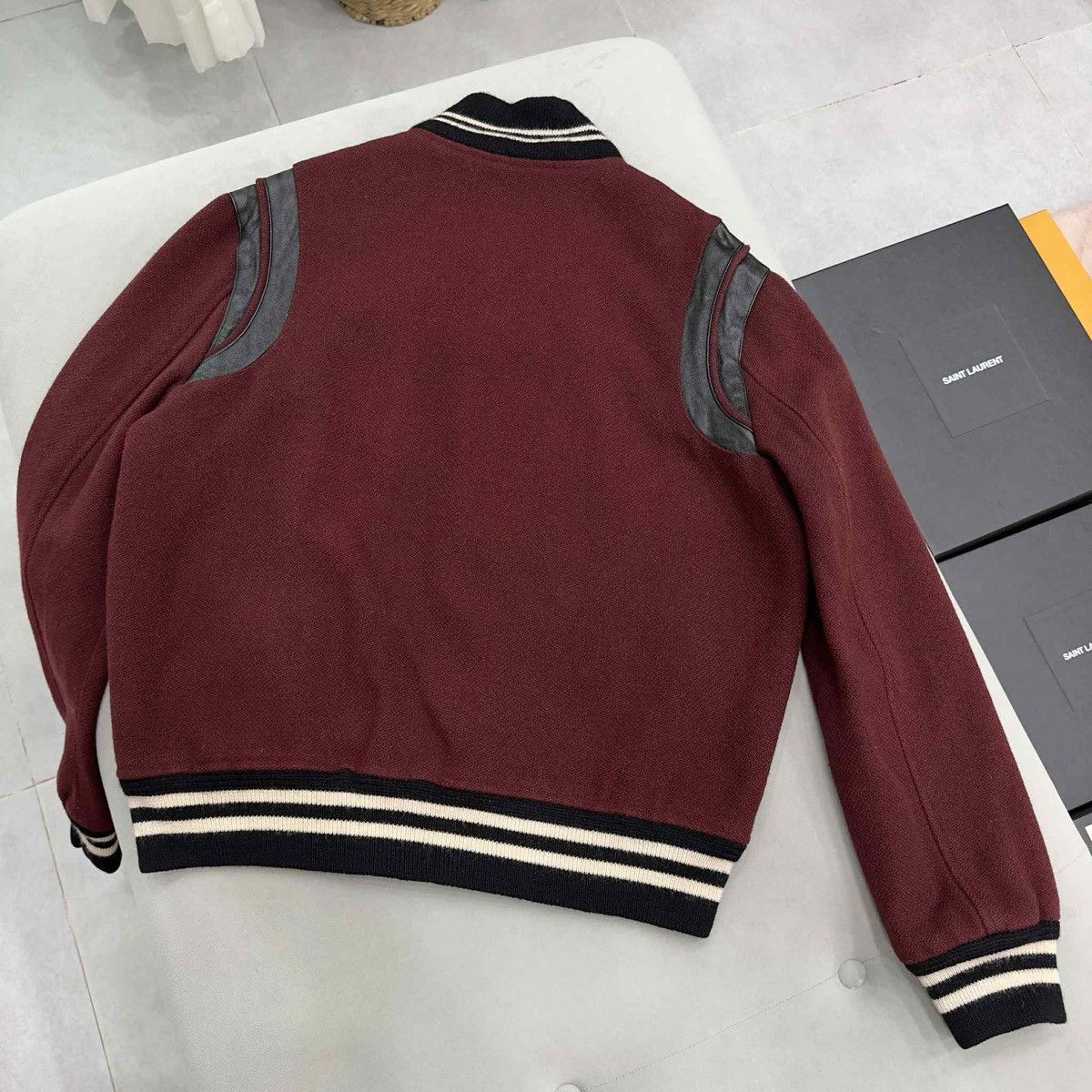 Hedi Slimane HEDI SLIMANE X SAINT LAURENT SS2016 TEDDY WOOL JACKET IT46 Size US S / EU 44-46 / 1 - 3 Thumbnail