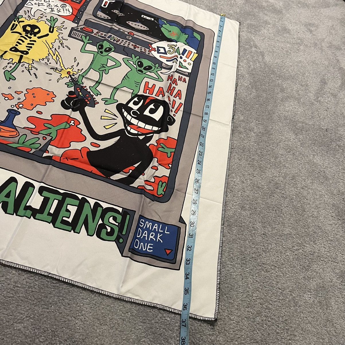 Plague Boulevard × Rap Tees New Lil Darkie Small Dark One Kill All Aliens Tapestry Rare Size ONE SIZE - 6 Thumbnail