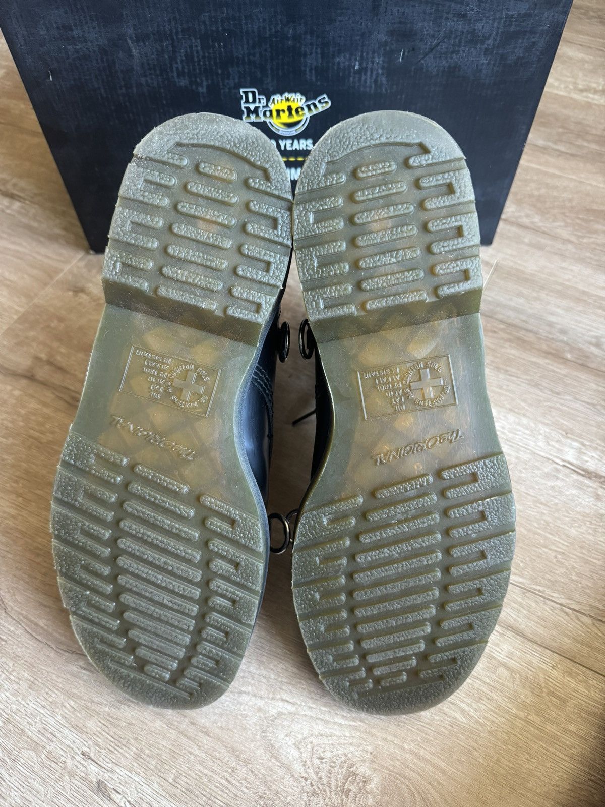 Dr. Martens × Raf Simons 1460 Raf Simon Boots Size US 12 / EU 45 - 5 Thumbnail