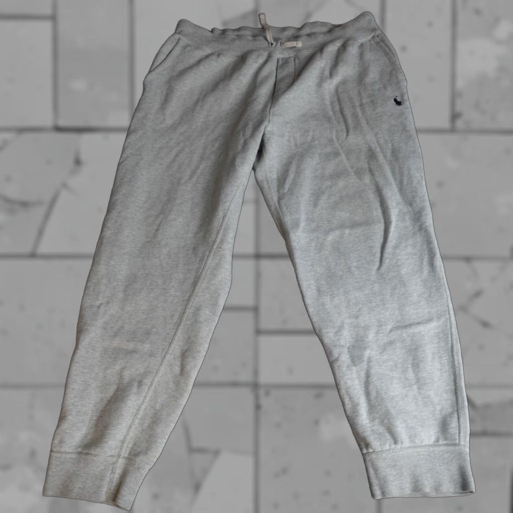 Polo Ralph Lauren Polo Ralph Lauren Pants Jogger - Gray - L - Cotton Blend - Casual - Men Size US L / EU 52-54 / 3 - 1 Thumbnail