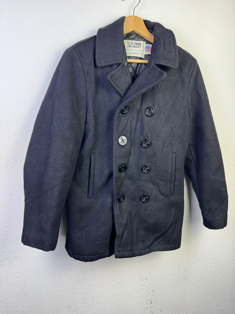 Vintage VINTAGE U.S 740N PEA JACKET Size US L / EU 52-54 / 3 - 2 Thumbnail