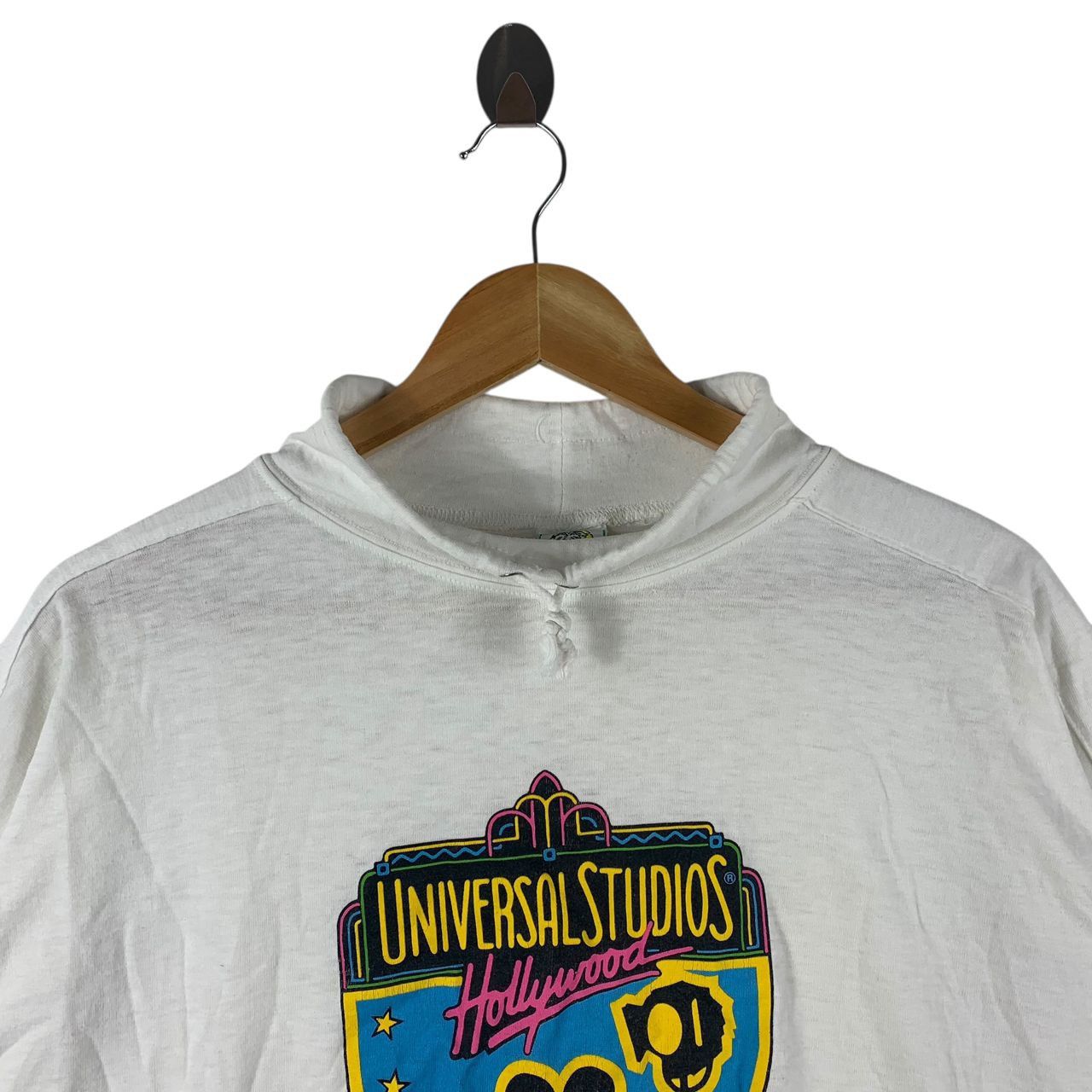 Vintage Vintage 90s UNIVERSAL STUDIO 3Q sweatshirt Size US L / EU 52-54 / 3 - 2 Thumbnail