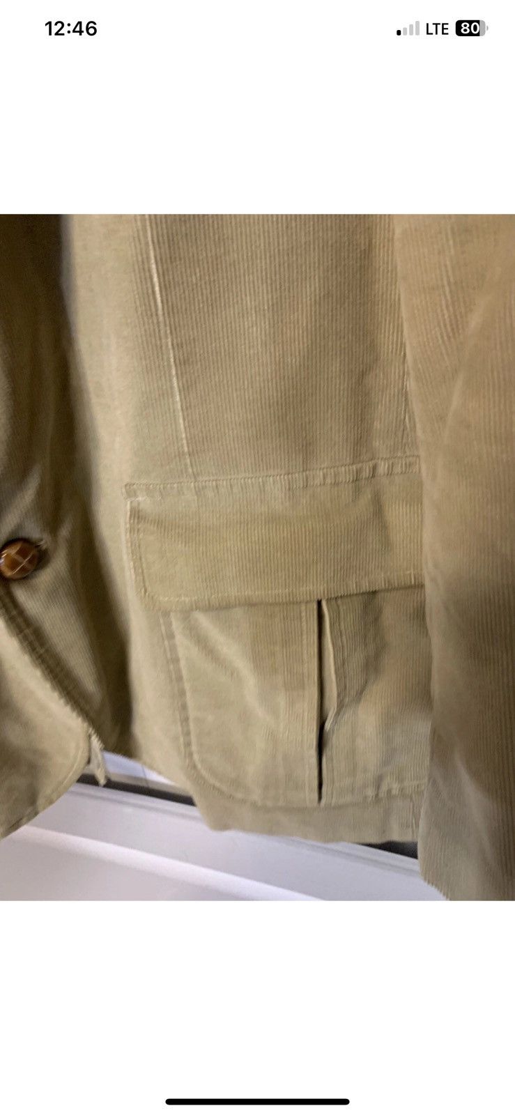 Other Vtg Cambridge Classics Mens 44R Corduroy Jacket Blazer Patch Size 44R - 7 Thumbnail