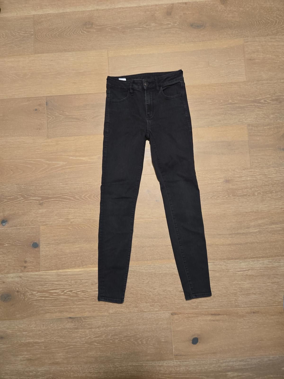 American Eagle Outfitters American Eagel High Waisted Next Level Stretch Skinny Jeans Size 27" / US 4 / IT 40 - 1 Thumbnail