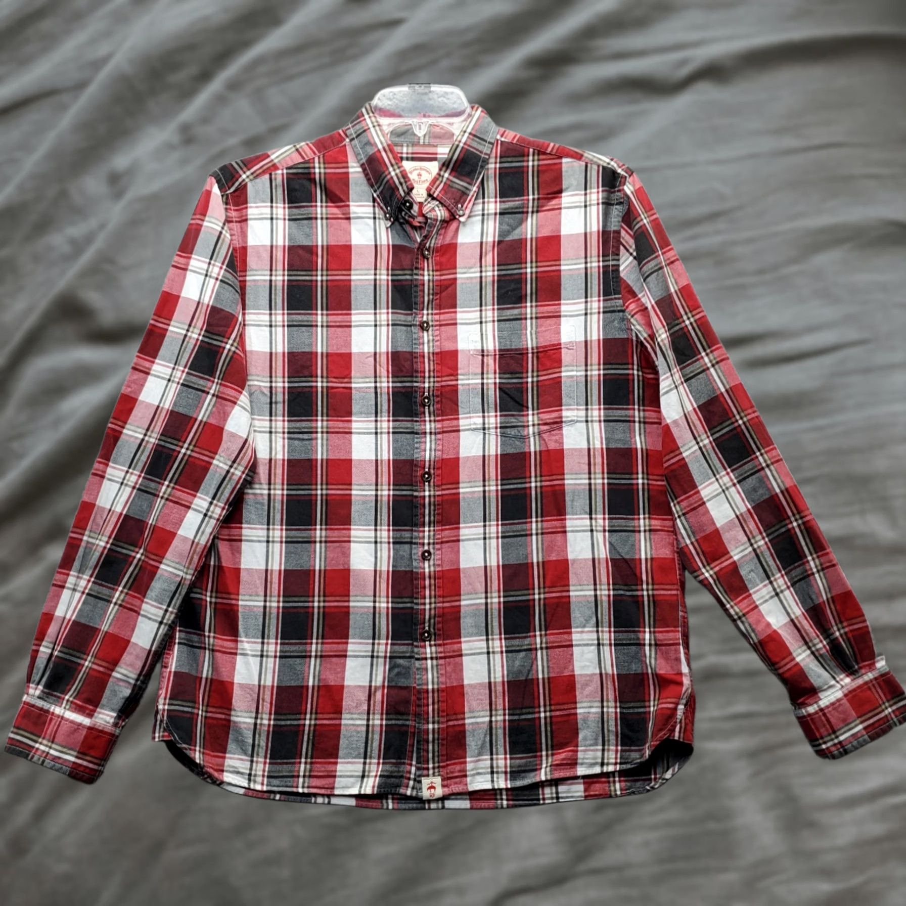 Brooks Brothers Brooks Brothers Button-Down Shirt Men L Multicolor Plaid Flannel Long Sleeve Collared Size US L / EU 52-54 / 3 - 1 Thumbnail