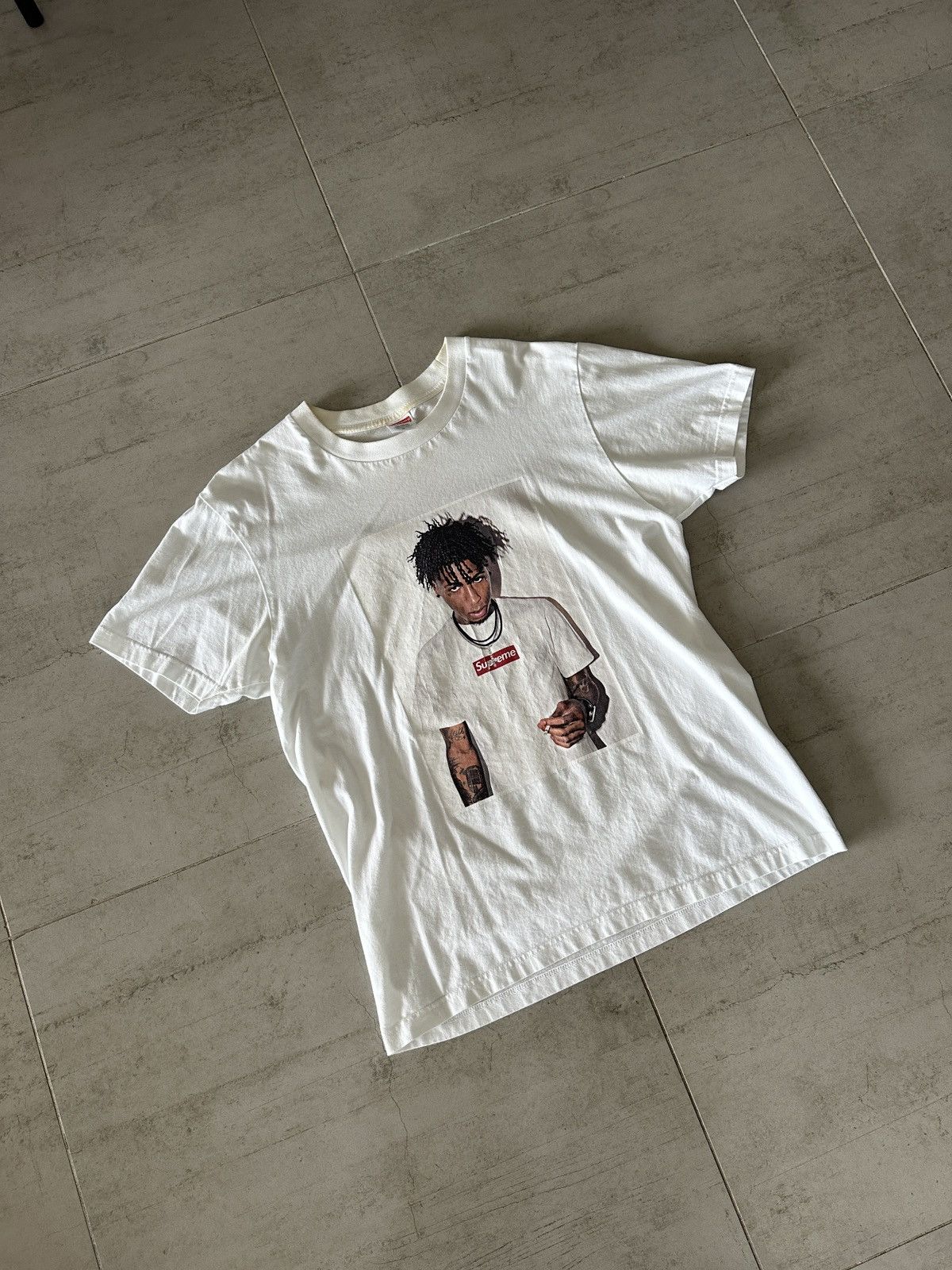 Supreme Supreme NBA Youngboy Tee Size US L / EU 52-54 / 3 - 2 Thumbnail
