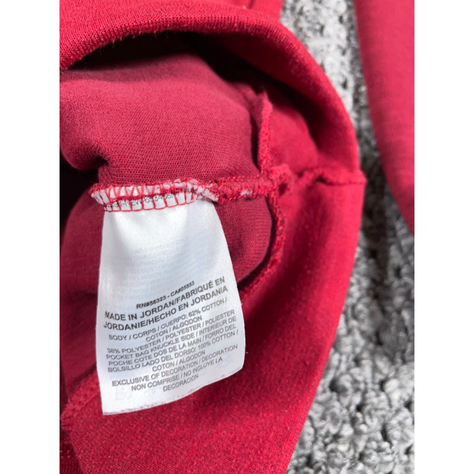 Nike Nike Sweatshirt Crewneck Optic Red Adult Medium Pullover Fleece Logo 90s Retro Sports Mens Shirt Size US M / EU 48-50 / 2 - 4 Thumbnail