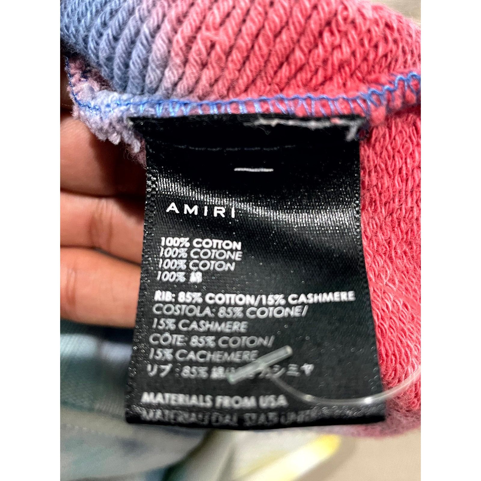 Amiri Amiri Stars Multicolor Hoodie Size US L / EU 52-54 / 3 - 3 Thumbnail