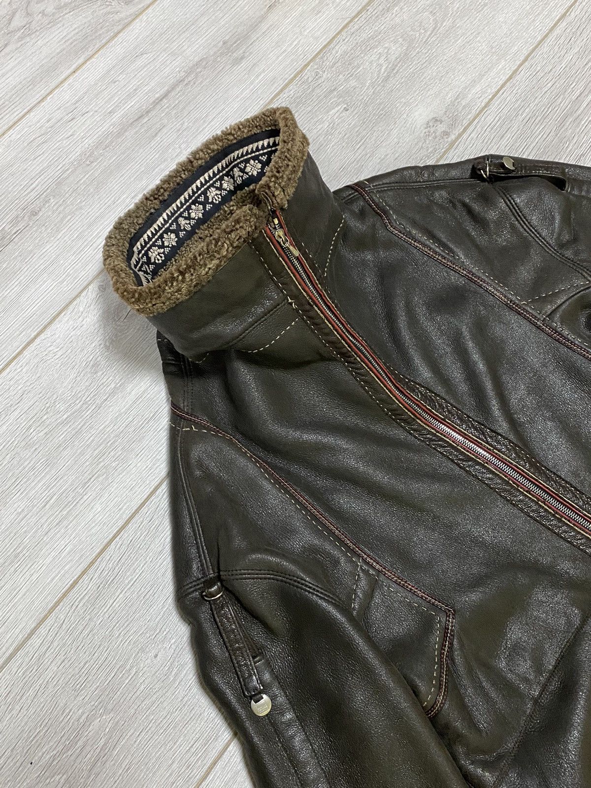 Marithe + Francois Girbaud Marithe Francois Girbaud RARE sheepskin leather coat Size US L / EU 52-54 / 3 - 18 Thumbnail