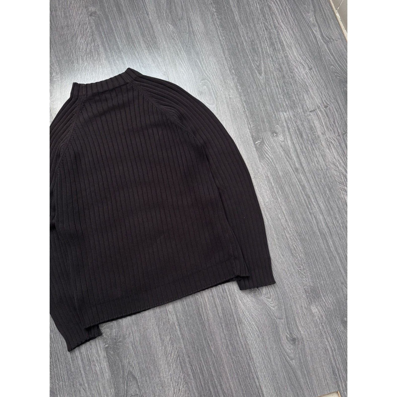 Japanese Brand Y2K Vintage Avantgarde Kable Knit Zip Sweater Size US S / EU 44-46 / 1 - 6 Thumbnail