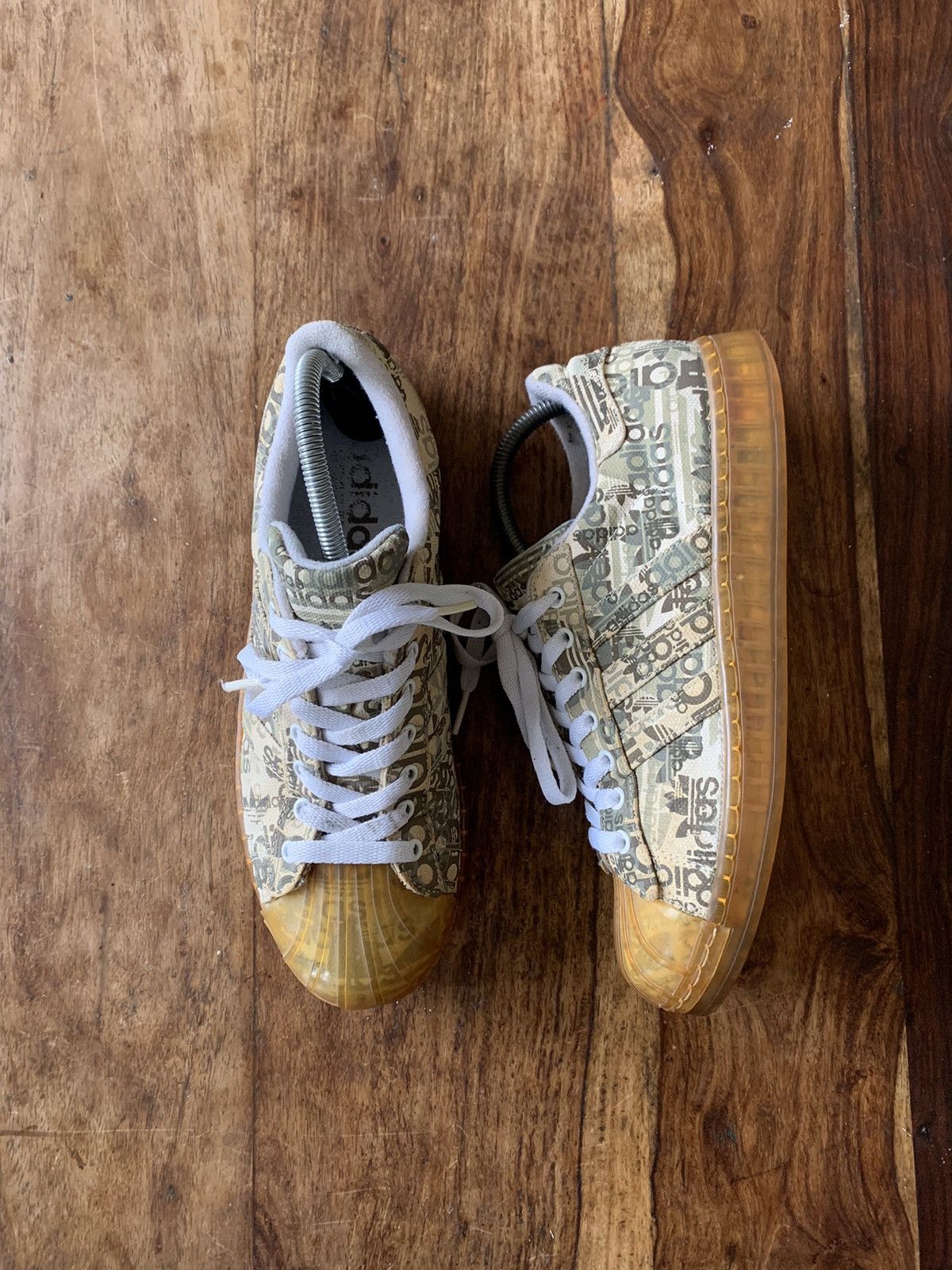 Adidas Rare 2002 Adidas Superstar Clear Size US 8 / EU 41 - 10 Thumbnail