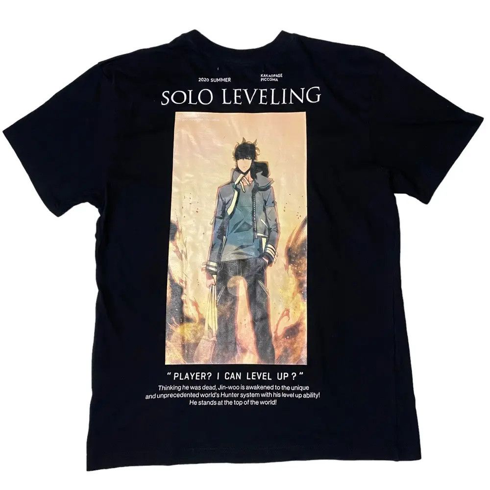 Solo Leveling Sung Jin Woo Player Anime Shirt