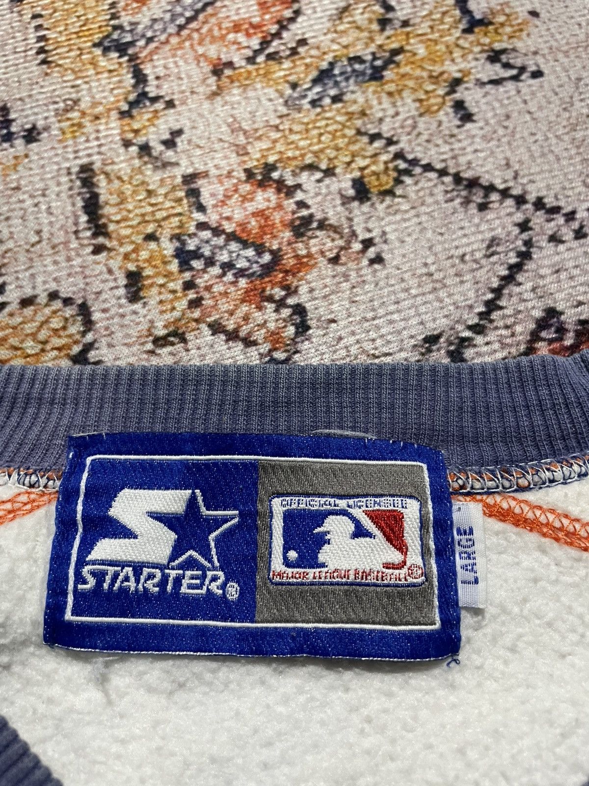 Starter Vintage Crewneck Starter ⓒ1992 MLB New York Mets • SSOOLLDD Size US L / EU 52-54 / 3 - 8 Thumbnail