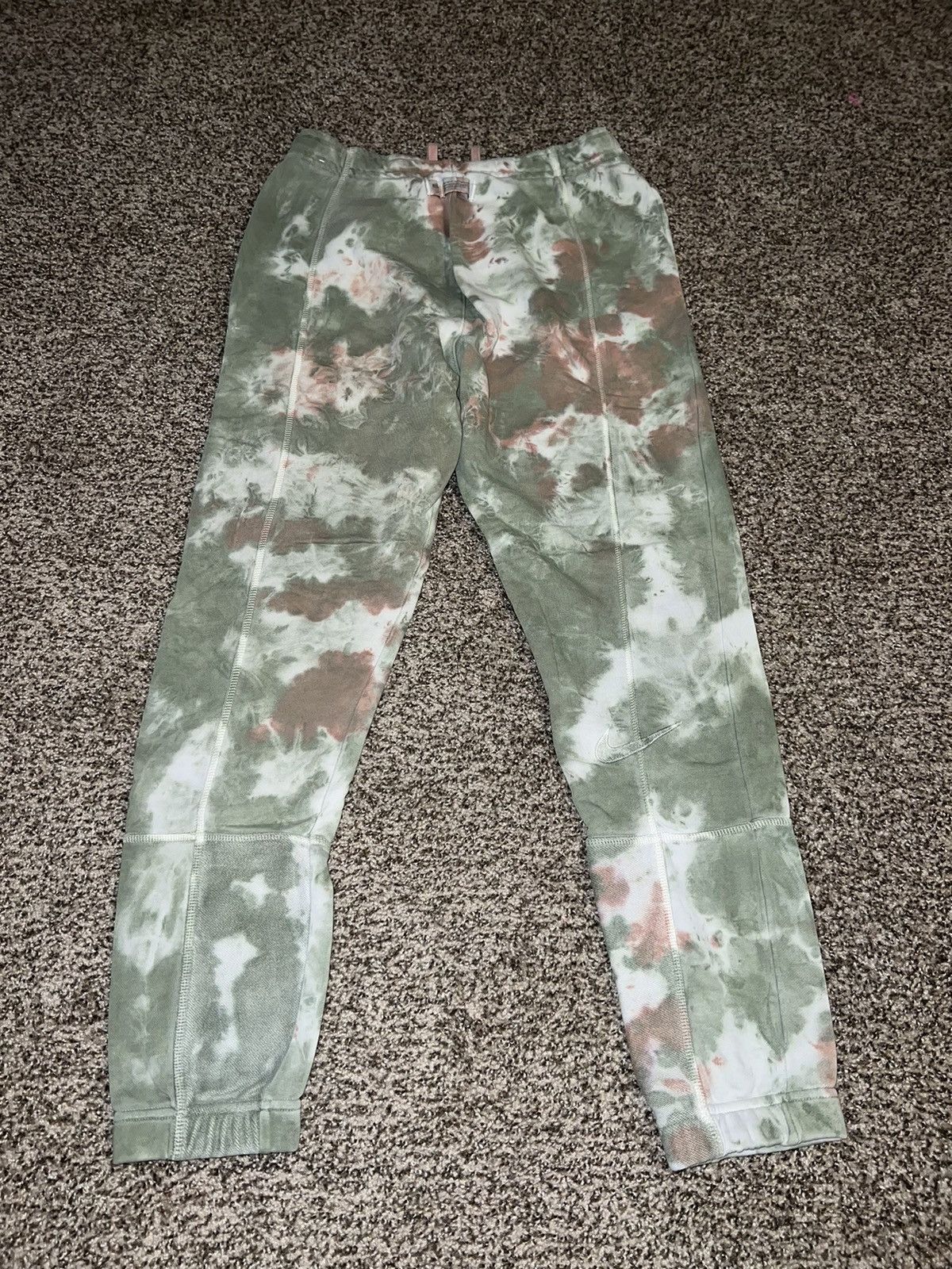 Nike Nike Dry Fit Pants Green Brown Tye Dye Size Medium Size US 34 / EU 50 - 3 Thumbnail