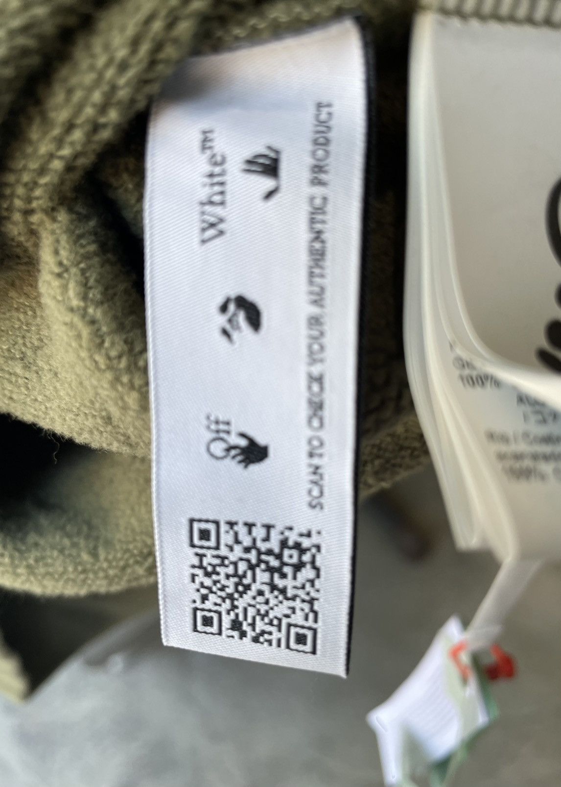 Off-White OFF-WHITE Rubber Arrows Hoodie Size US L / EU 52-54 / 3 - 5 Thumbnail