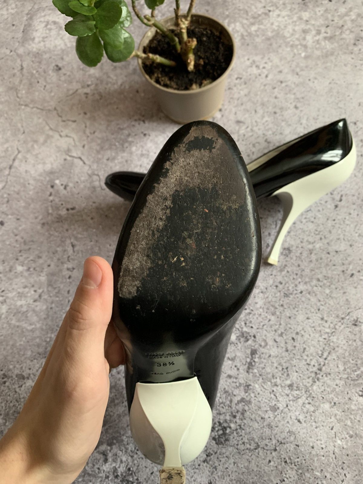Miu Miu 🔥PRADA MIU MIU HEELS Size US 8.5 / IT 38.5 - 9 Thumbnail