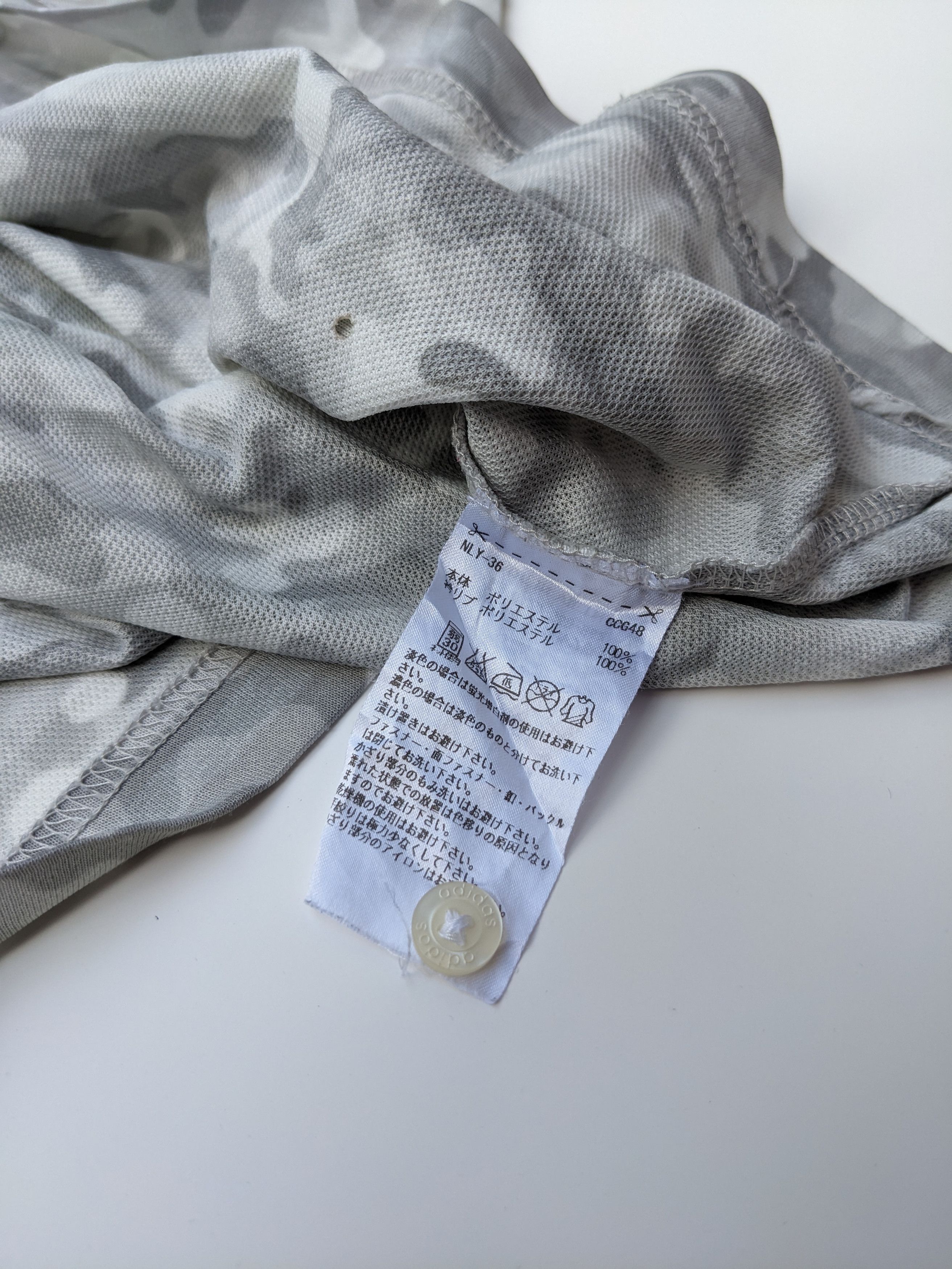 Adidas Adidas camo collar tee Size US L / EU 52-54 / 3 - 7 Thumbnail