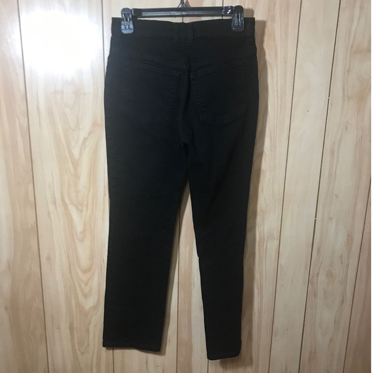 Gloria Vanderbilt Gloria Vanderbilt Amanda Black Denim Jean 4P Size 28" / US 6 / IT 42 - 2 Thumbnail