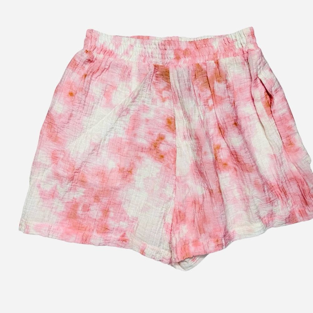 Zara NWT New Zara Tie Dye Viscose High Waist Shorts Size M Size 30" / US 8 / IT 44 - 5 Thumbnail