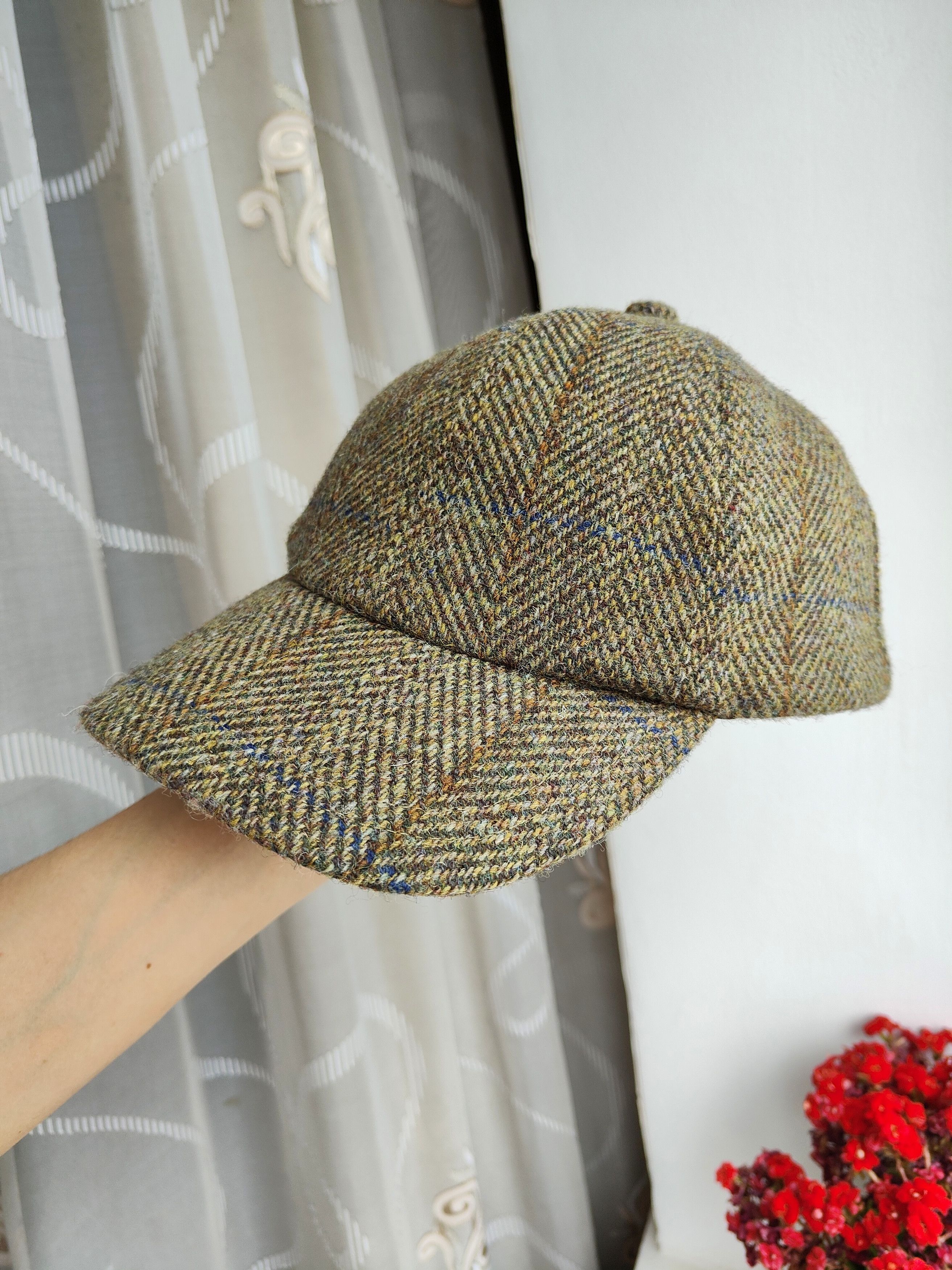 Harris Tweed Harris Tweed Woolen Cap Harris Tweed Hat Size ONE SIZE - 3 Thumbnail