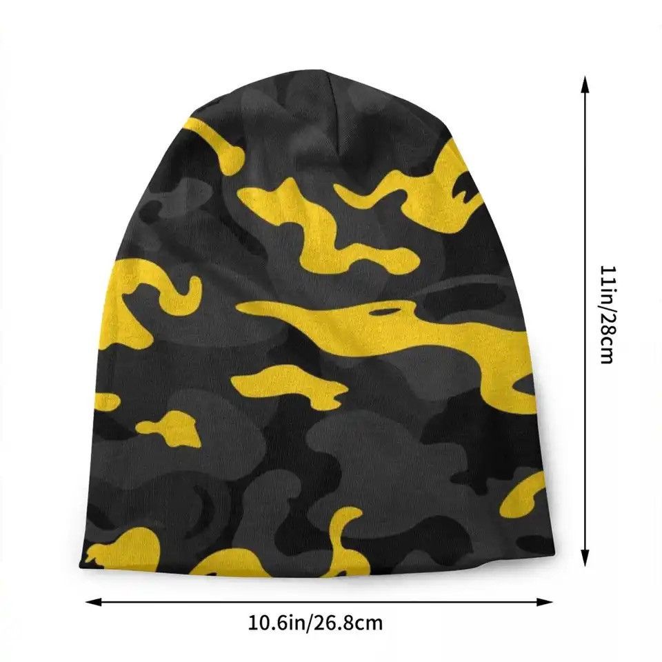 Vintage Camo Style Skullies Beanies Caps Size ONE SIZE - 2 Thumbnail