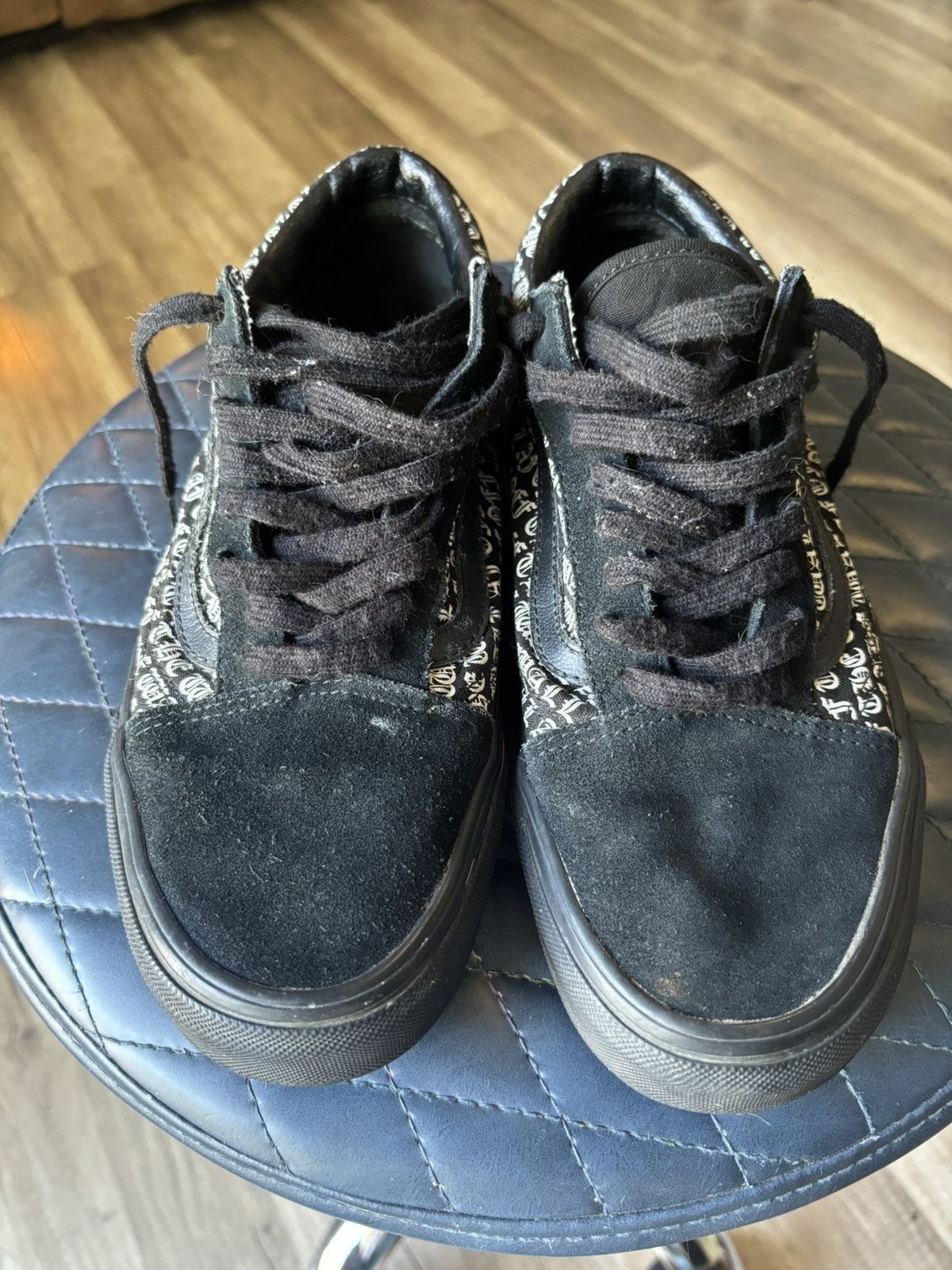 Vans Rare Vans Off The Wall Black Sneakers Size US 9 / EU 42 - 4 Thumbnail