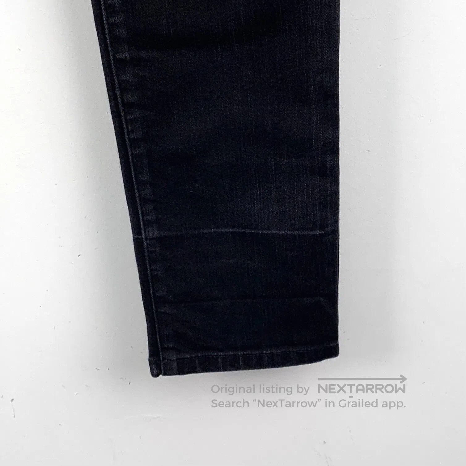 Valentino Valentino Black studded casual cotton long trousers| Size US 27 - 4 Thumbnail