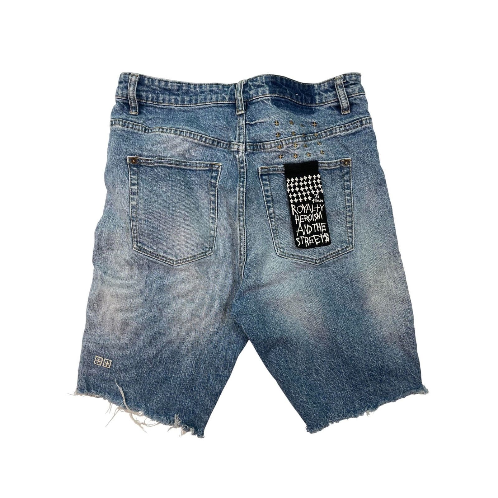 Ksubi Ksubi Light Wash Jean Shorts Size 30" / US 8 / IT 44 - 2 Thumbnail