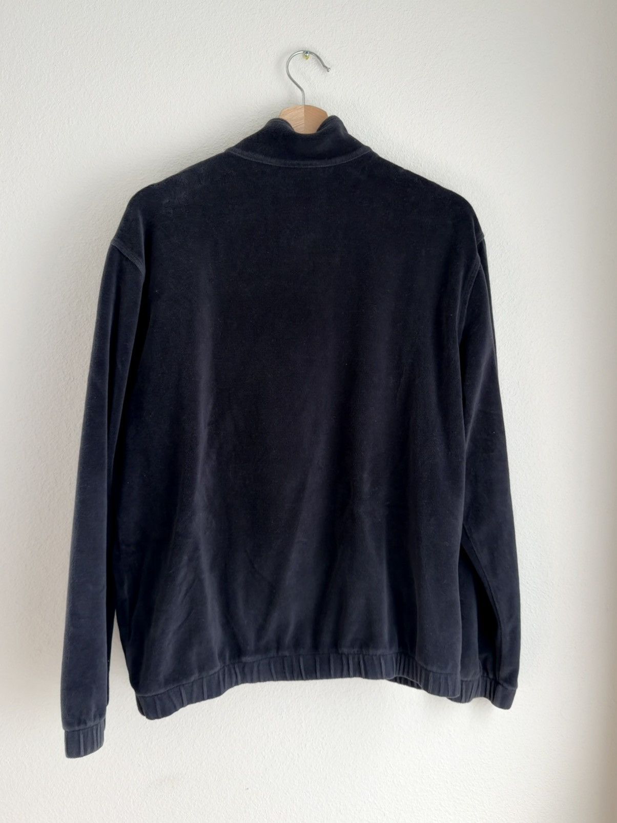 Carhartt Wip Carhartt WIP Navy Blue Quarter Zip Velour Size US M / EU 48-50 / 2 - 2 Thumbnail