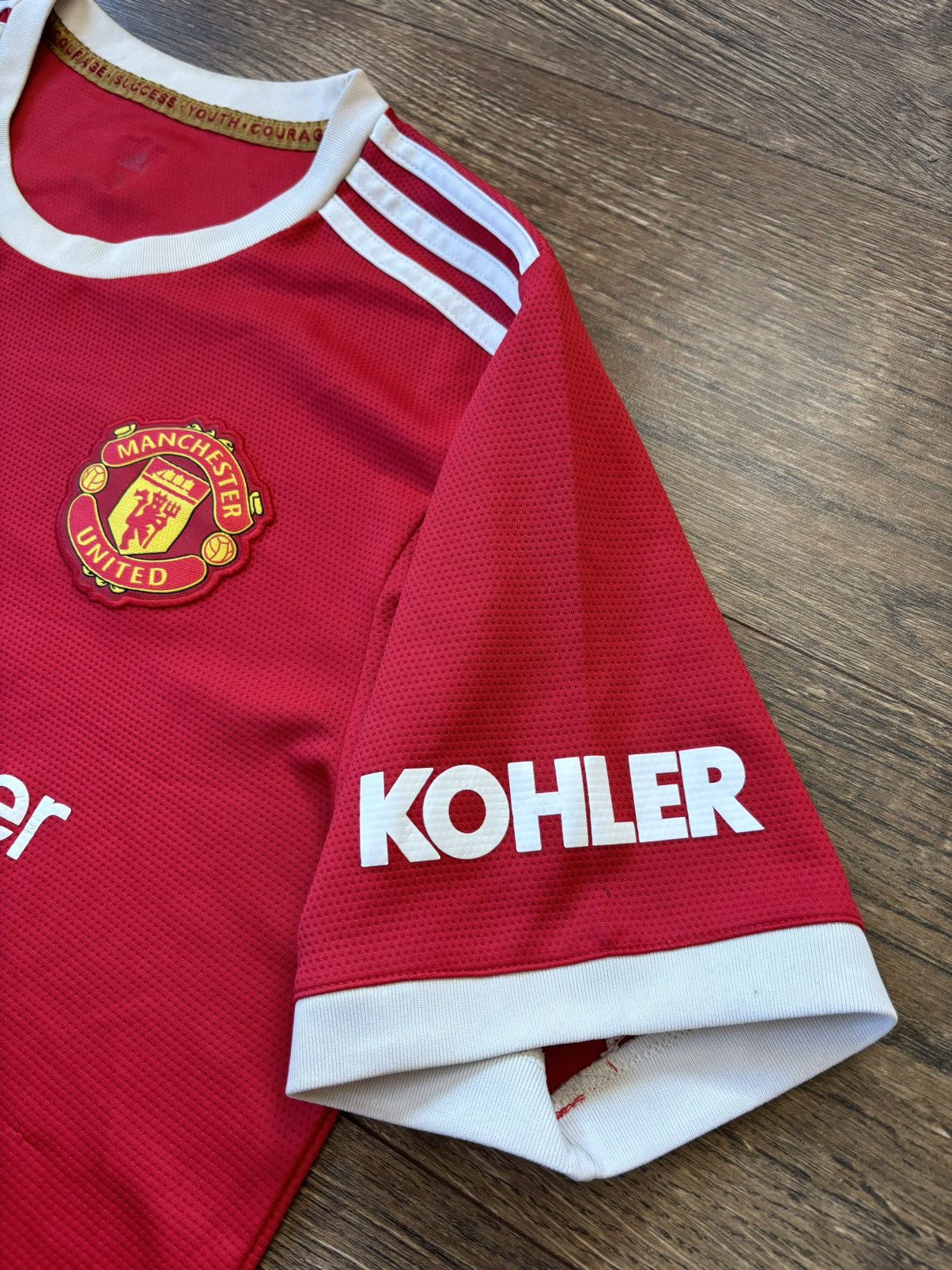 Adidas Manchester United 2021/2022 Adidas Home Football Shirt Size US XL / EU 56 / 4 - 5 Thumbnail