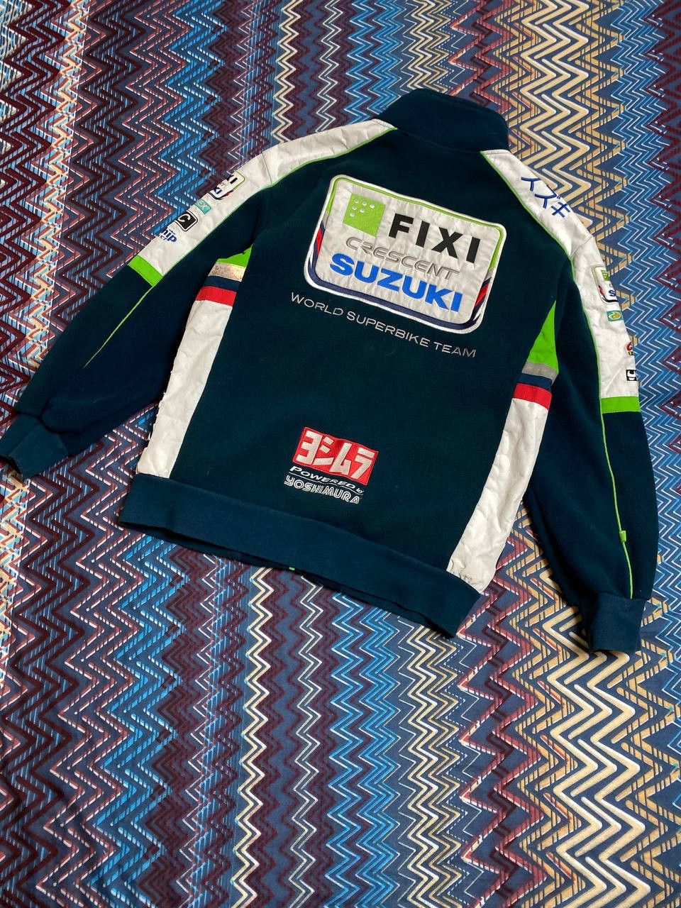 Vintage Vintage SUZUKI World Superbike team big logo Y2K Size US M / EU 48-50 / 2 - 18 Thumbnail