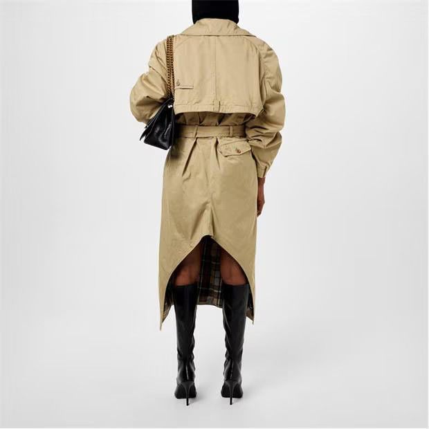 Balenciaga o1g2r1mq0924 Coats in Desert Beige Size XS / US 0-2 / IT 36-38 - 6 Thumbnail