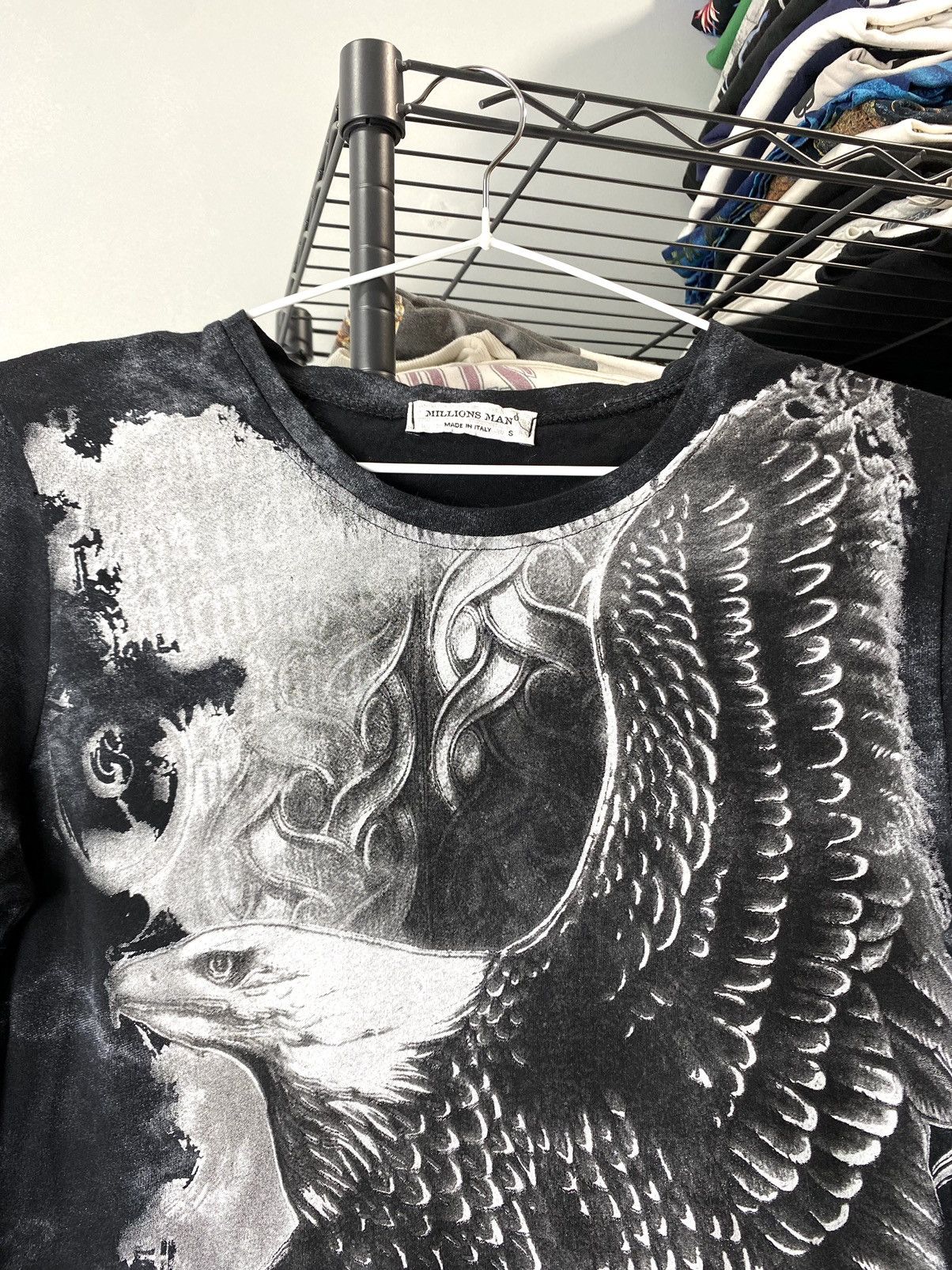 Vintage Y2K Vintage Anarchy Eagle Full Print T Shirt Gothic Punk Size US S / EU 44-46 / 1 - 3 Thumbnail