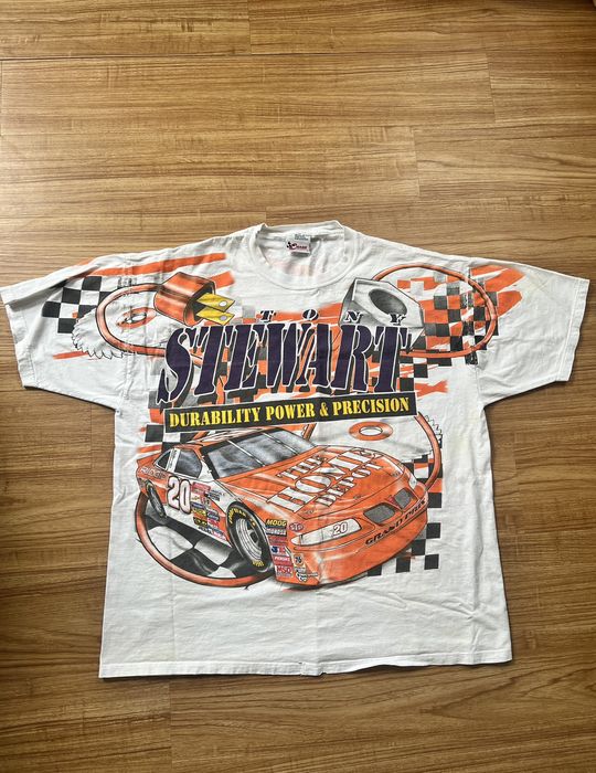 Vintage Vintage Tony Stewart NASCAR AOP | Grailed